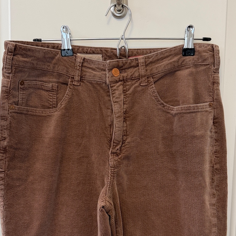 Pilcro Brown Corduroy Boot Cut Pants